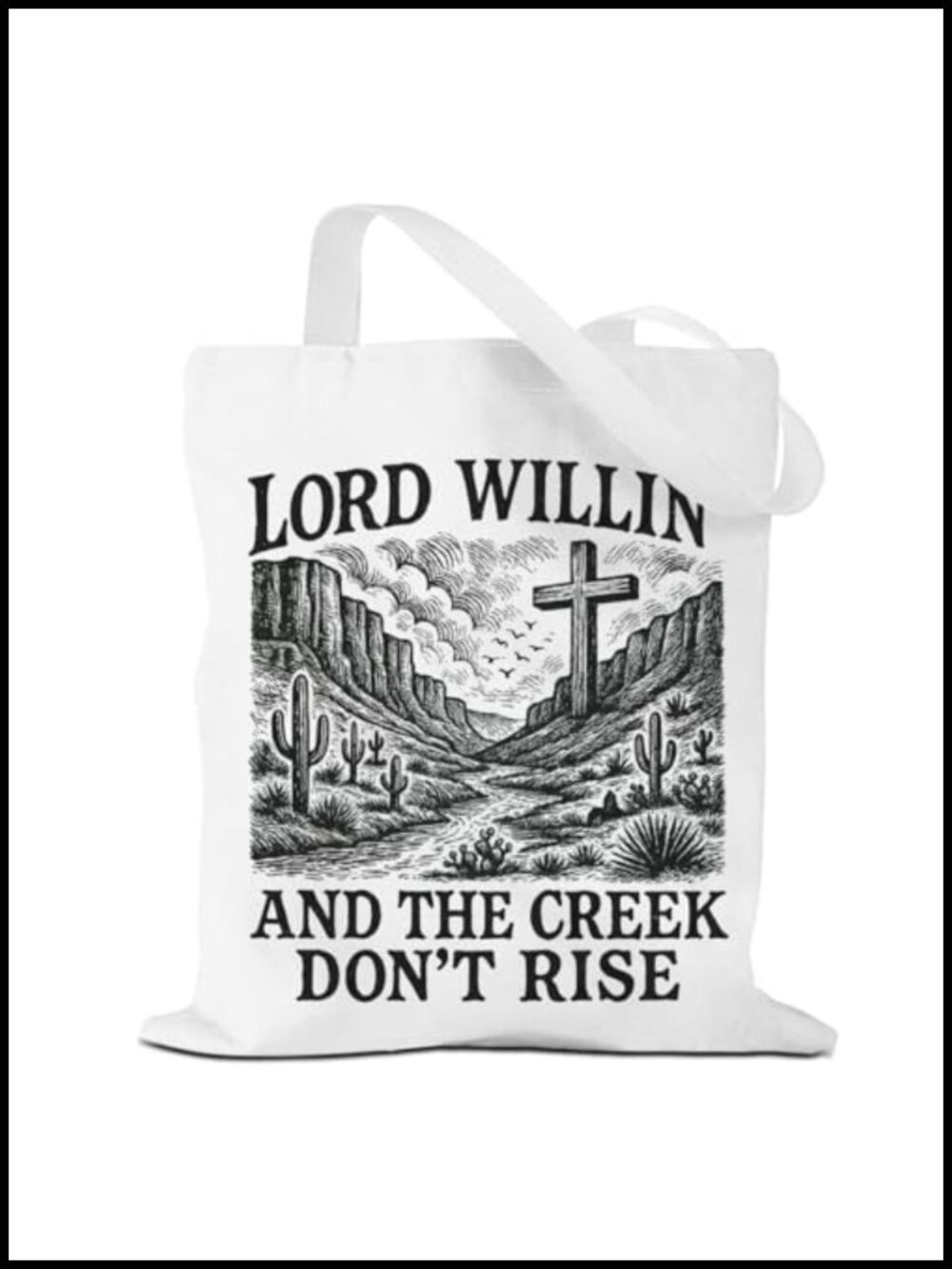 Canvas Tote Bag Bible Verse Religious Christian Gift Reusable Grocery